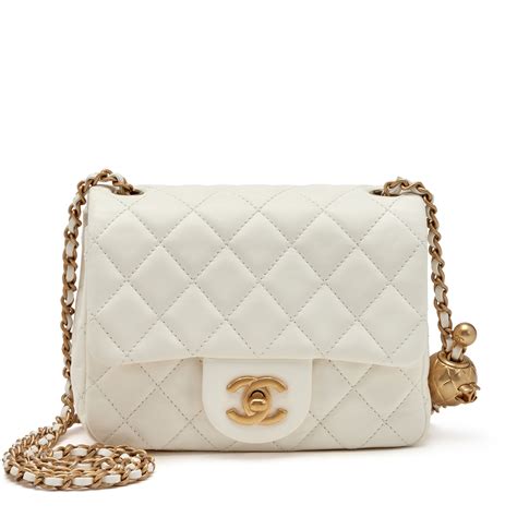 chanel white bags for sale